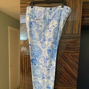 Rare Vintage Men’s Lily Pulitzer Lion Cotton Slack